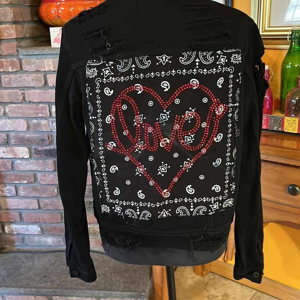 HiddenJean Costume black denim jacket